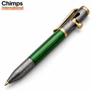 Handcrafted Damascus Steel Heavy-Duty 3-Year Warranty <b>Pen</b> <b>Gift</b> Box Luxury Bolt Action Ballpoint Signature Executive - Product Image 3