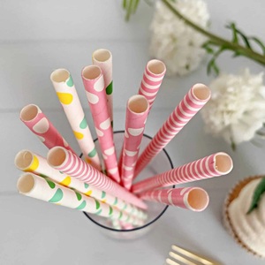 Ống hút giấy phân hủy sinh học tự nhiên 6mm 8mm 12mm thân thiện với môi trường cho các kích cỡ tùy chỉnh được chứng nhận nhà & Nhà hàng sử dụng gói số lượng lớn - Product Image 2