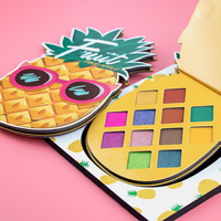 Vegane Hochpigmentierte Metallische Mineralpuder 12-Farben Schimmer/Glitzer Tierversuchsfreie Lidschatten-Palette 25g Private Label Individuell Anpassbar