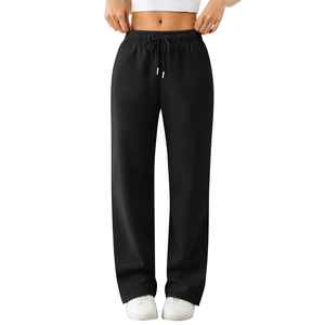 Women's Winter Fleece Jogger Pants <b>Waterproof</b> Breathable Quick Dry High Waist Cotton Sweatpants Eco-Friendly Sports <b>Trousers</b> - Product Image 5