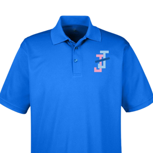 Camisa Polo para Hombre con Logotipo Bordado, Azul Rey, Manga Corta, Cuello Clásico, Mezcla de Algodón, Informal, para Negocios, Golf, Uniforme, Ropa Deportiva - Product Image 6