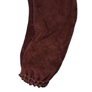 Leather Welding Cape Sleeve Safety Welding Sleeves <b>Flame</b> Retardant Top Quality Split Leather Welding Sleeves - Product Image 3