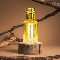 Parfumerie Meena, Attar Rajnigandha, huile essentielle pure de qualité supérieure, parfum floral frais et sucré, 100% pur, distillé à la vapeur, longue durée