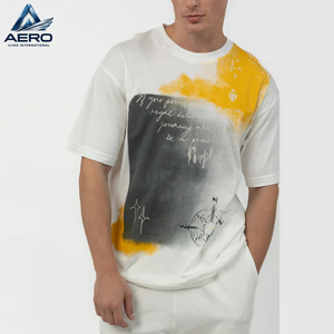 Affordable <b>Men</b> Acid <b>Wash</b> T-Shirts Comfortable Breathable Fabric Fashionable Casual Wholesale Short Sleeve Tops For Daily Wear - Product Image 1