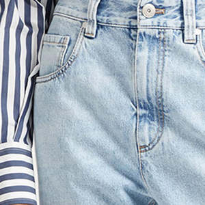 Dernières tendances en matière de jeans et pantalons pour femmes, décontractés, best-sellers, vente en gros, OEM, export, qualité supérieure, design personnalisé - Product Image 6