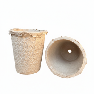 ถ้วยเพาะชำเยื่อกระดาษย่อยสลายได้เป็นมิตรกับสิ่งแวดล้อม เหมาะสำหรับใช้ในบ้าน การเกษตร และป่าไม้ - Product Image 2