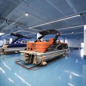 Bateau ponton de 22 pieds, sur mesure, haute performance, pour lac ou mer, idéal pour les fêtes de luxe, la pêche, le transport de passagers, les taxis nautiques et l'utilisation commerciale. - Product Image 5