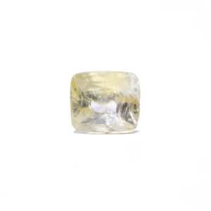 พลอยแซฟไฟร์สีเหลืองทรงรีขนาด 6.71 กะรัต สำหรับเครื่องประดับชั้นดี - Product Image 1