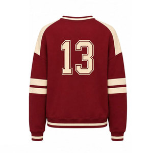 Delta Sigma Theta 1913 Crewneck <b>Sweatshirt</b> <b>Red</b> Beige Unisex Knitted Pullover Casual Autumn Wear <b>Sweatshirts</b> - Product Image 6