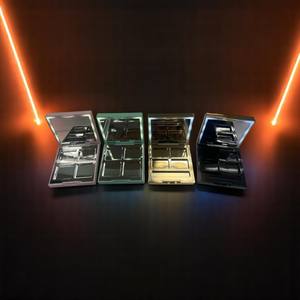 Paleta de Sombras de Ojos de Plástico con Luz LED y Polvo Suelto, Ligera, HY505, Cuadrada - Product Image 6