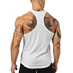 High Quality Custom <b>Men's</b> Gym <b>Vest</b> Fitness Apparel <b>Stringer</b> Tank Top - Product Image 6
