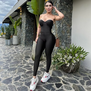 Mono ajustado sin espalda y sin mangas para mujer, estilo casual, de una pieza, ideal para fiestas, novedad de verano 2026 - Product Image 4