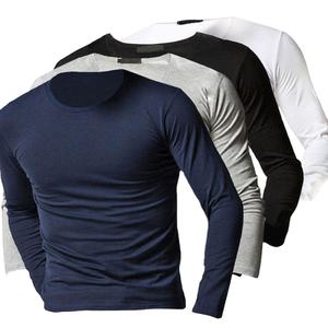 <b>Men</b> Full Sleeve T <b>Shirts</b> High Quality for <b>Men</b> Custom Logo Print <b>Shirt</b> Long Sleeve 100% cotton T-<b>shirt</b> for <b>men</b> loose fit printed - Product Image 1