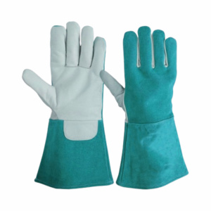 Guantes de Seguridad de Cuero Vacuno y Piel Serraje para Construcción, Soldadura TIG, Resistentes al Fuego y al Calor, Antideslizantes, de Uso General - Product Image 4