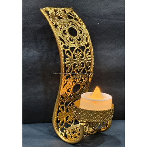 New Classic Wall-Mount Tea <b>Light</b> Holder Wall <b>Sconce</b> Metal Candle T-<b>Light</b> <b>Sconce</b> Tea <b>Light</b> Holder for Home Decoration for Export - Product Image 1