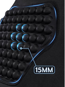 Protège-poitrine de boxe en cuir PU noir durable avec rembourrage protecteur pour l'entraînement en toutes saisons - Product Image 6