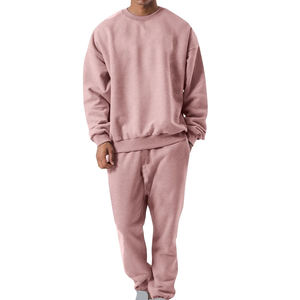 Ensemble de survêtement pour homme, veste et pantalon de jogging, vêtements de sport décontractés assortis, vêtements confortables pour tous les jours, usine de vêtements sur mesure - Product Image 1