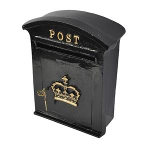 Handicrafts Custom <b>Mailbox</b> With Lock Lawn Garden Supplies Wall Mount Decorative Post Box For Home Christmas Decoration - Product Image 2