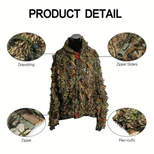 Uniforme de Camuflaje para Caza, Ropa de Camuflaje Transpirable de Secado Rápido, Chaqueta Bomber, Camisa, Pantalón Cargo, Traje, Ropa para Exteriores - Product Image 3