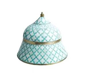 Bol de service de luxe en acier inoxydable avec couvercle, motif floral, plat isotherme pour aliments, vaisselle décorative de cuisine - Product Image 5