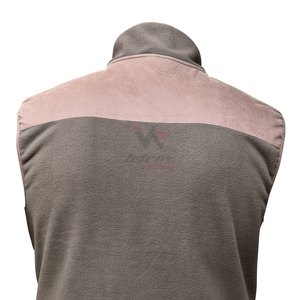 Gilet en polaire à col montant et fermeture éclair pour homme, style décontracté automne, color block, pour la chasse - Product Image 5