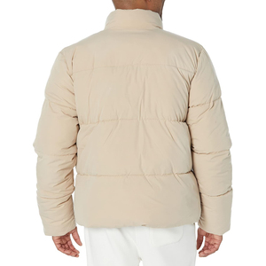 เสื้อแจ็คเก็ตพัฟเฟอร์ฤดูหนาวคุณภาพสูงสำหรับผู้ชาย คอตั้ง มีฮู้ดและกระเป๋า ราคาโรงงาน ขายดี - Product Image 2