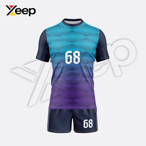 ชุดวอลเลย์บอล XEEP รุ่น XC-VU-07 ผ้าโพลีเอสเตอร์ ระบายอากาศได้ดี คุณภาพสูง ขายดีที่สุด สำหรับทุกเพศ บริการ OEM ปรับแต่งได้ พร้อมลายพิมพ์แบบรีดร้อน - Product Image 2