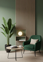 Panneau mural cannelé en bois massif le plus vendu, design moderne et classique, surface 3D insonorisante pour salle de bain, maison, entrepôt, salle à manger