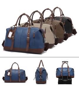 Sac de sport multicolore de haute qualité, sac de sport personnalisé en cuir PU avec compartiment à chaussures, grande capacité, sac de voyage pour la gym et les week-ends - Product Image 6