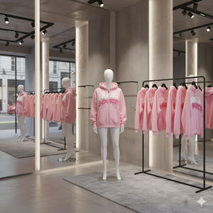 โรงงานผลิตเสื้อผ้า Ranzia ผู้ผลิตเสื้อฮู้ดซิปผู้ชาย รับผลิตเสื้อฮู้ดซิปผู้ชายแบบ OEM ผ้าฝ้ายปักลายแบบดิสเทรสพร้อมพิมพ์ลาย - Product Image 6