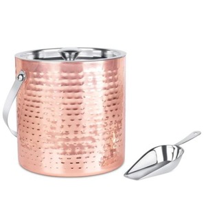 Seau à glace en métal contemporain pour la maison, l'hôtel, le restaurant, le bar, les mariages, le refroidissement des boissons, le service du champagne, accessoires de table - Product Image 5