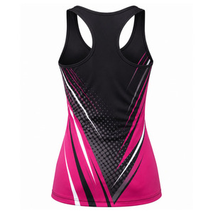 <b>Top</b> Quality New Custom Design Women's Knitted Tank <b>Top</b> Breathable Eco-Friendly Short <b>Sleeve</b> Casual Crew Neck - Product Image 3