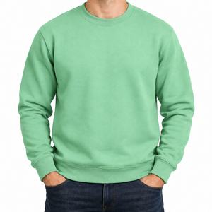 Sweat-shirt à capuche avec logo imprimé numériquement, mode durable, prix abordable, coton écologique pour homme, polaire OEM - Product Image 4