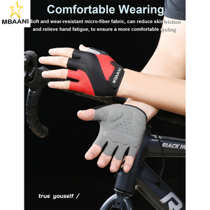 Gants de cyclisme pour hommes et femmes, gants de vélo pour hommes, gants de VTT rembourrés, accessoires de vélo - Product Image 3