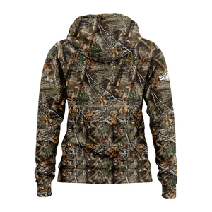 Sweat-shirt à capuche camouflage pour homme, coupe classique, en polyester tricoté respirant, décontracté, pour l'automne - Product Image 5