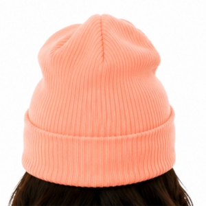 Bonnet unisexe à revers, doux et coloré, confortable pour l'hiver, style urbain décontracté, idéal pour le quotidien et la mode hivernale - Product Image 5
