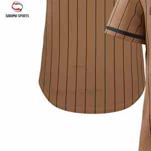 Maillots de baseball pas chers en gros – Fourniture en vrac de maillots de baseball pour hommes, femmes et tenues d'équipe unisexes - Product Image 6