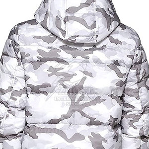 Chaquetas acolchadas para hombre de tela ripstop resistente para acampar, aventuras, ropa de exterior gruesa y aislante. - Product Image 6