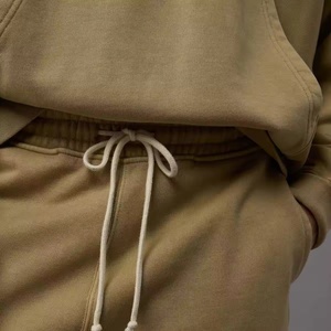 Conjunto Deportivo Personalizado para Hombre, Sudadera con Capucha de Forro Polar y Pantalones Cortos, Conjunto de 2 Piezas, Ropa Deportiva Holgada para Hombre - Product Image 4