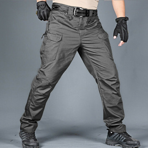 SANGLASPORTS High Quality Tactical Cargo Pants Multi-bag <b>Overalls</b> Wear Resistant Polyester/Cotton Green Elastic Trousers <b>Men</b> - Product Image 5