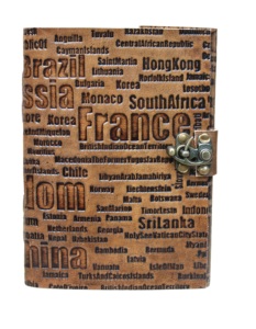Libreta de Direcciones de Cuero Vintage Hecha a Mano DNA Group DNA0742, Cierre con Hilo, Diseño Personalizable, para Oficina, Venta al Por Mayor - Product Image 4