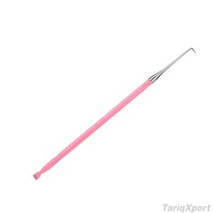 Herramienta Profesional de Acero Inoxidable para Levantar Pestañas, Color Rosa, con Logotipo Personalizado, Punta Suave, Mango Cómodo y Duradero, Portátil, para Uso en Salón - Product Image 3