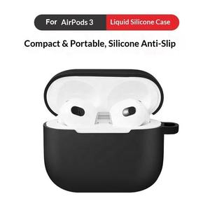 Nueva Funda Protectora de Silicona para Auriculares <span class=keywords><strong>Airpods</strong></span> 3, Cubierta Protectora Delgada - Product Image 3