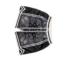 Shorts de baseball unisexes en maille, décontractés, respirants, séchage rapide, athlétiques, design moderne, pour entraînement, course à pied, gym, 100% polyester