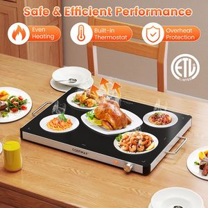 Scaldavivande Elettrico con Controllo della Temperatura Regolabile e Protezione dal Surriscaldamento - Product Image 5