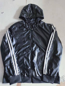 ชุดวอร์มหนังสำหรับผู้ชายคุณภาพสูง ไซส์ใหญ่ สำหรับฤดูหนาว รุ่นใหม่ล่าสุด ชุด 2 ชิ้น ขายส่ง รับทำแบรนด์สินค้า เสื้อผ้าสตรีทแวร์ - Product Image 3