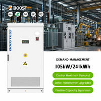 Station de stockage d'énergie 105 kW 241 kWh, système de stockage d'énergie en armoire BESS avec onduleur intégré