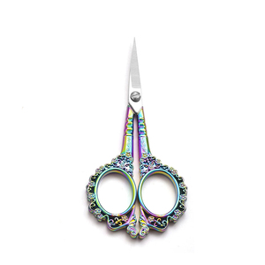 Professional Fancy Embroidery <b>Scissors</b> Sewing <b>Scissors</b> Stainless Steel Embroidery <b>Scissor</b> With Case - Product Image 2