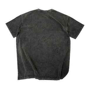 Camiseta Personalizada con Logotipo, Lisa, para Hombre, Estilo Vintage, Mineral, Color Retro, Tejido Grueso - Product Image 2