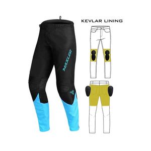 Pantalon de moto en tissu renforcé avec protection CE niveau 1 - Product Image 1